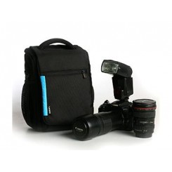 Winer DL-9 Shoulder Camera Bag - Black/Blue